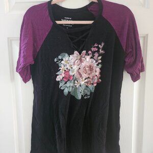 Torrid Super Soft 3/4 Sleeve Top